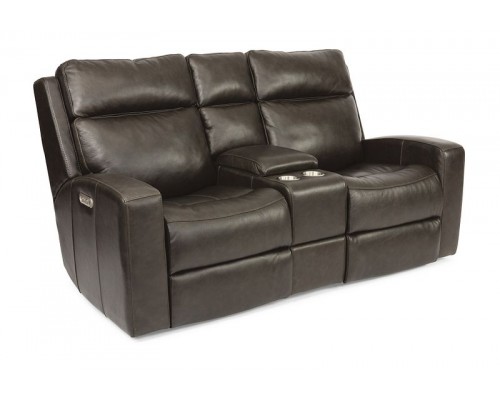 Cody Power Reclining Loveseat with Console and Power Headrests